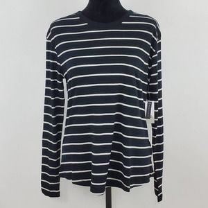 BP. Long Sleeve Striped Women's Tee